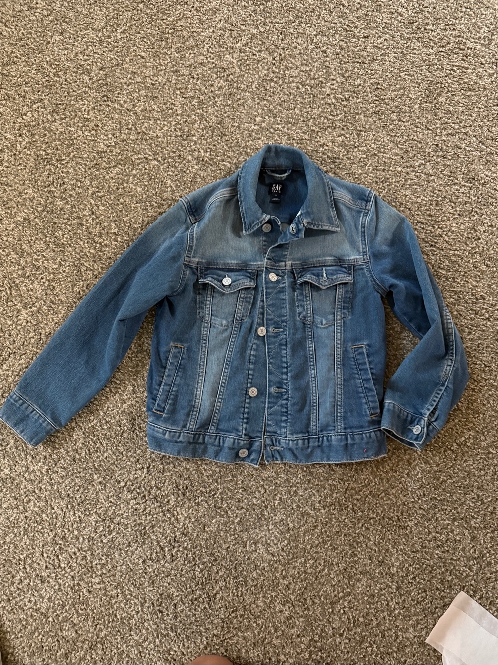 GAP Kids Medium Blue Denim Jacket